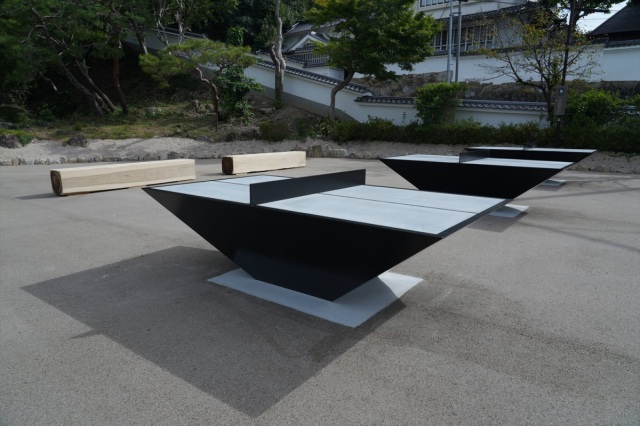 ジャコモ・ザガネッリ『津山ピンポン広場(Tsuyama Ping Pong Platz)』